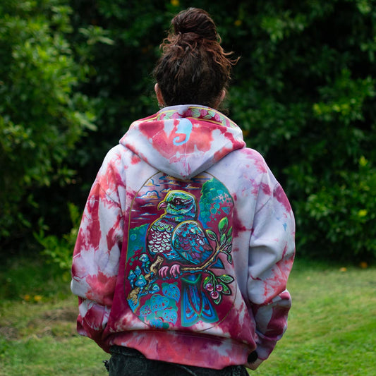 1 of a kind Pink and lilac Wood Pidgeon.