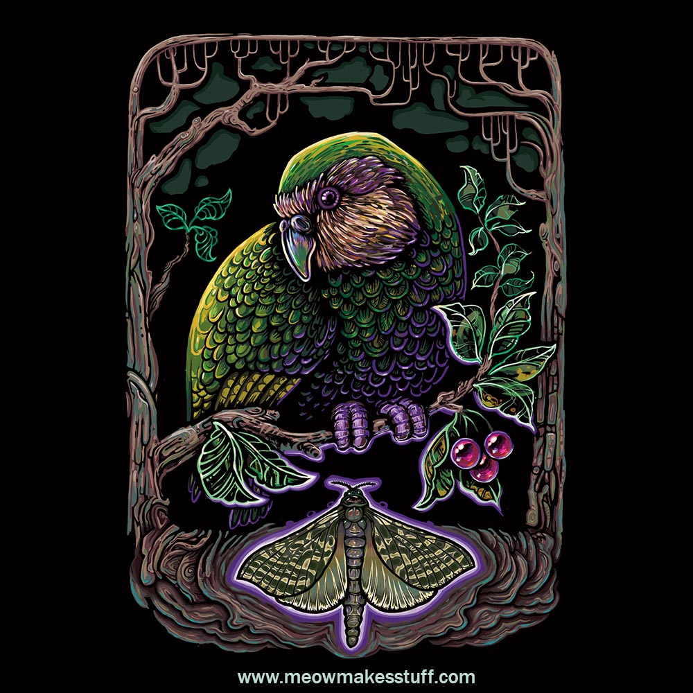 T-Shirt Kakapo