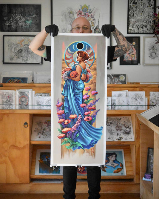 Mucha Study 02, Fine Art Print