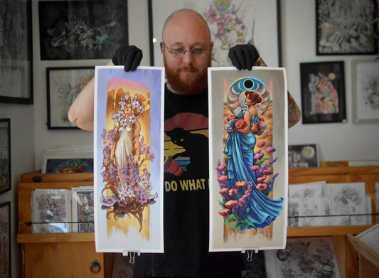 Fine Art Print, Mucha Study 02