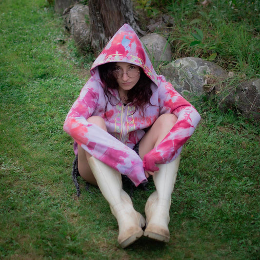 1 of a kind Pink and lilac Wood Pidgeon.