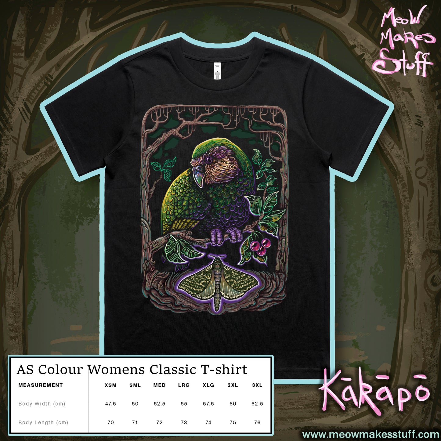 T-Shirt Kakapo