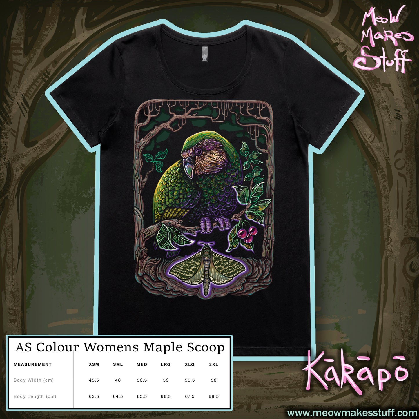 T-Shirt Kakapo