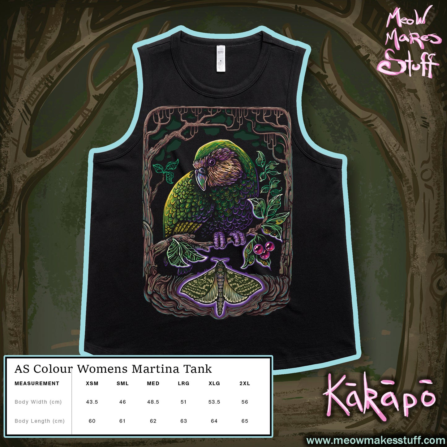 T-Shirt Kakapo