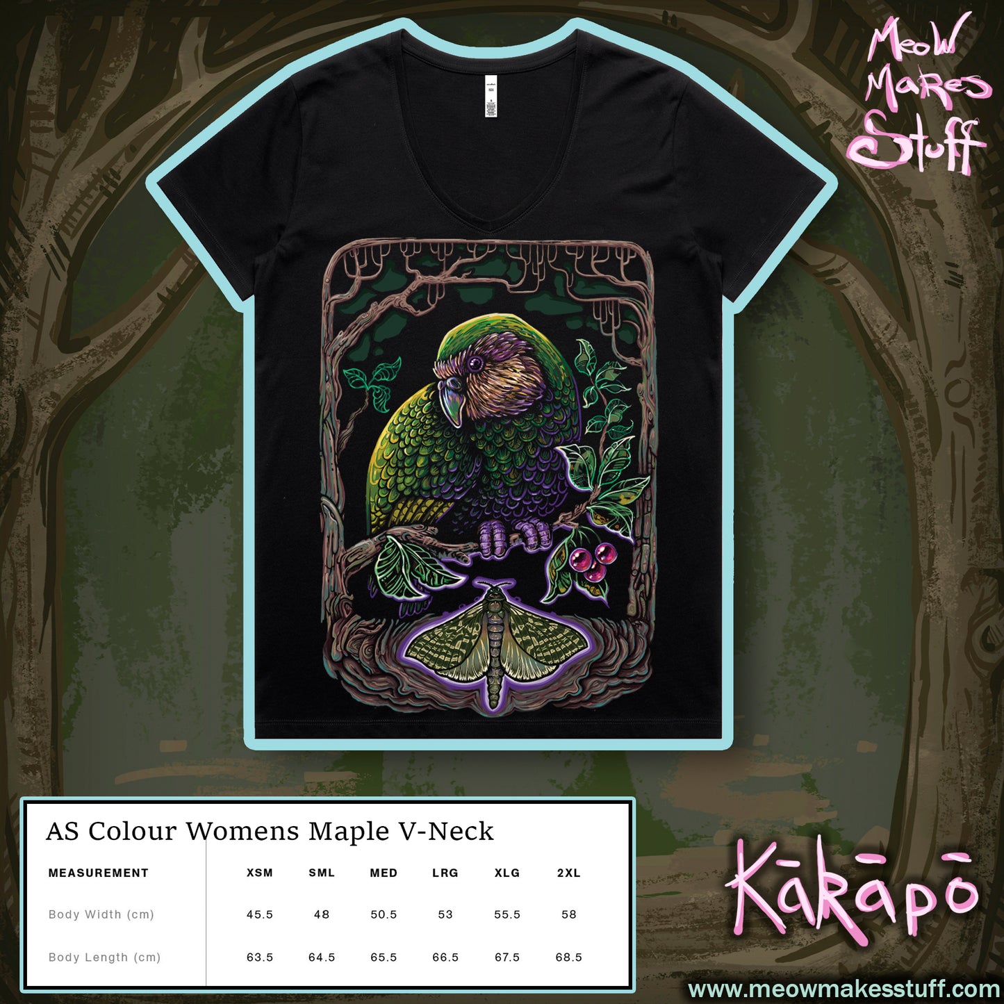 T-Shirt Kakapo