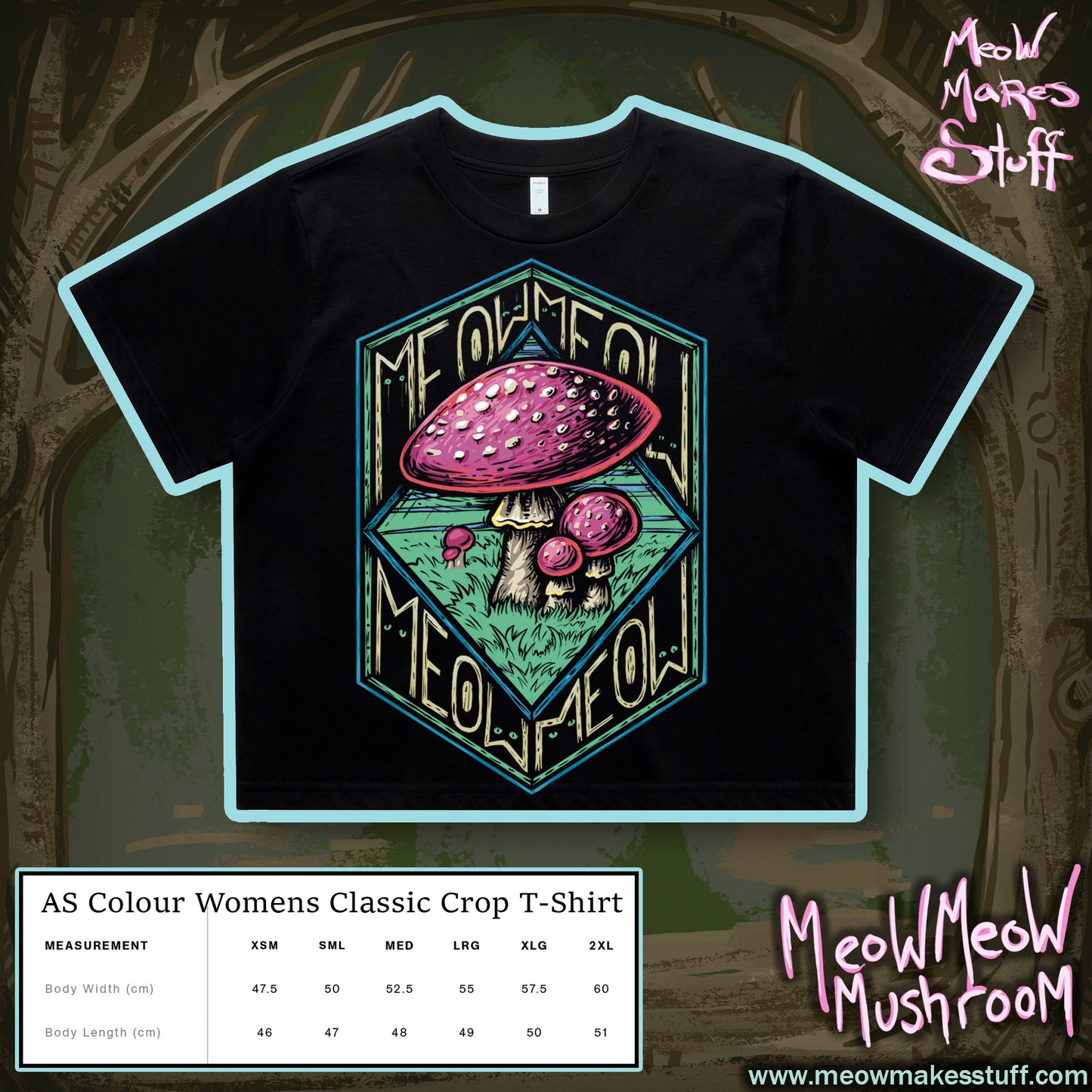 T-Shirt Meow Meow Mushroom