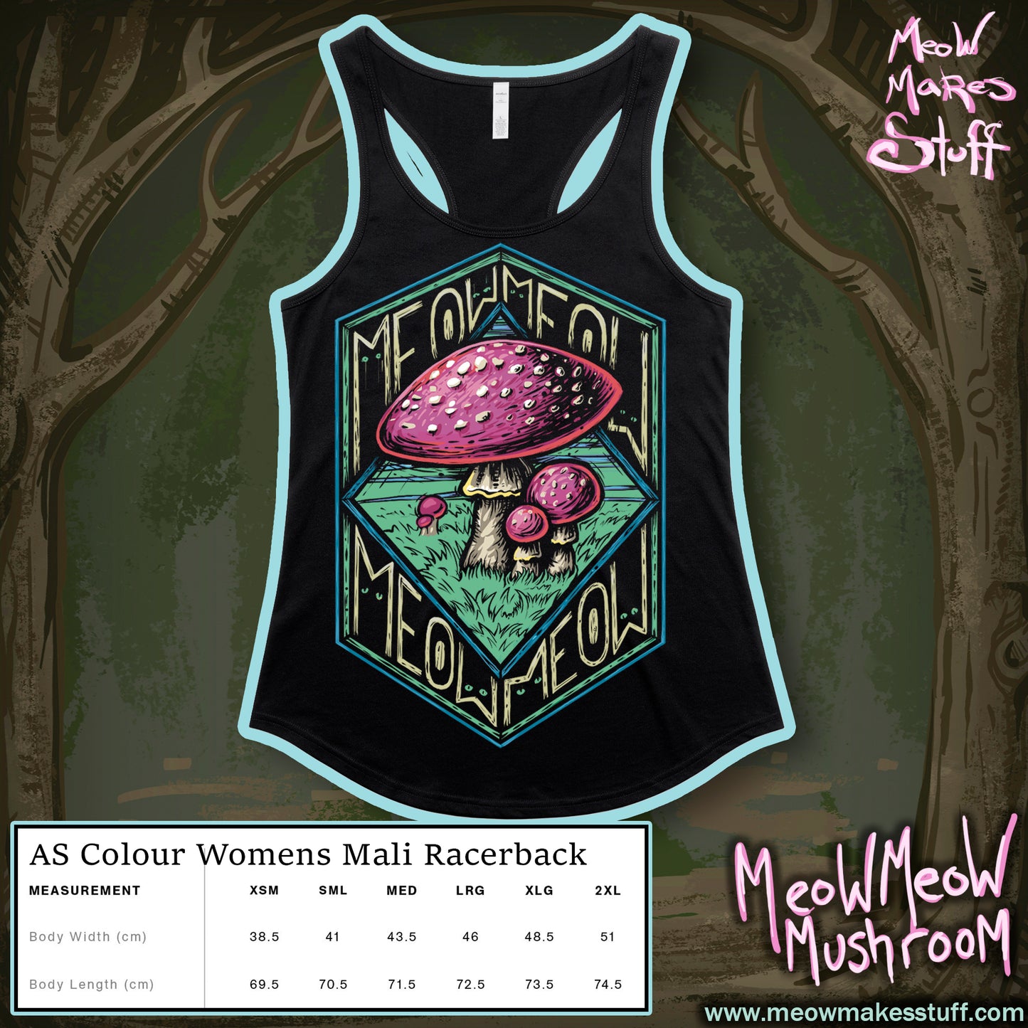 T-Shirt Meow Meow Mushroom