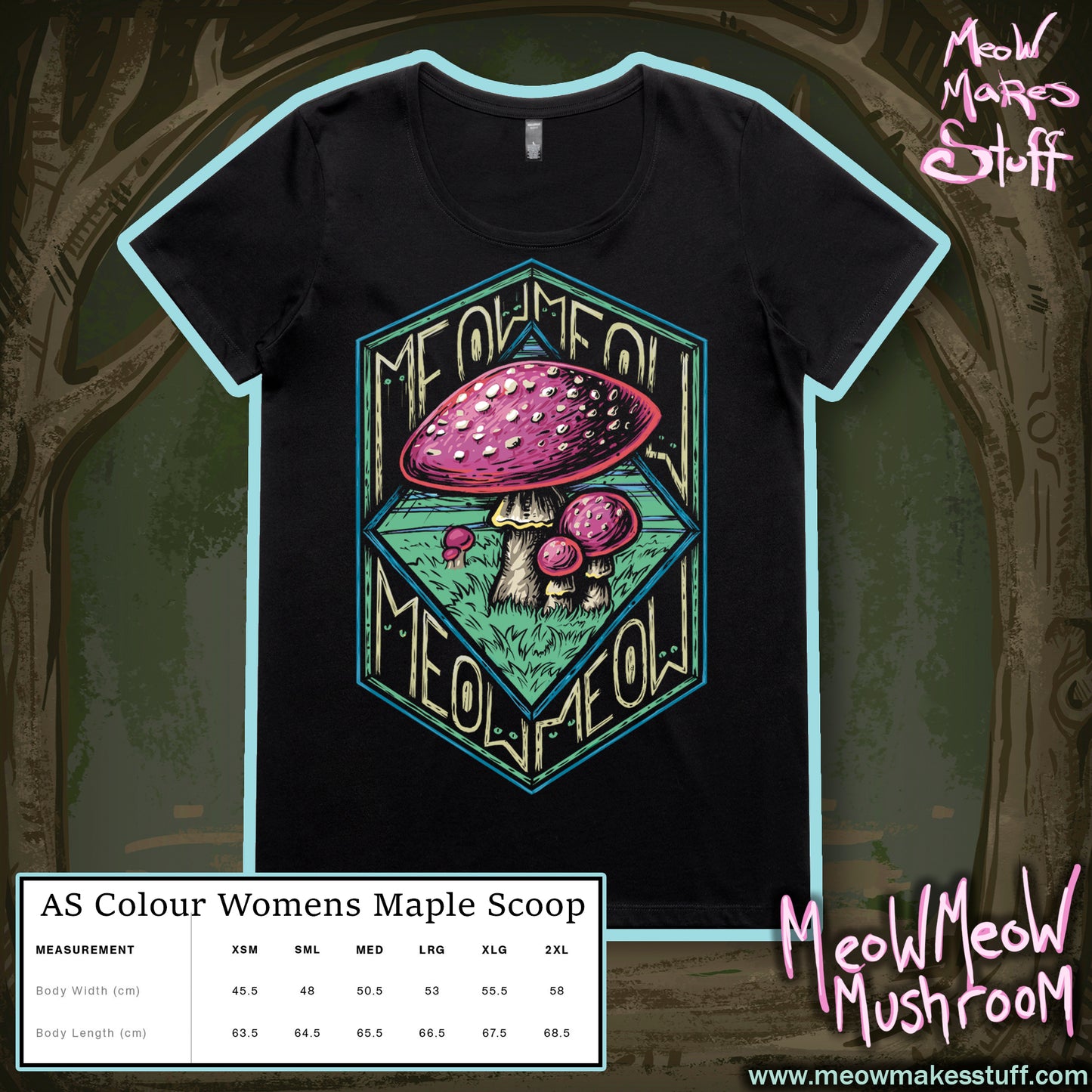 T-Shirt Meow Meow Mushroom