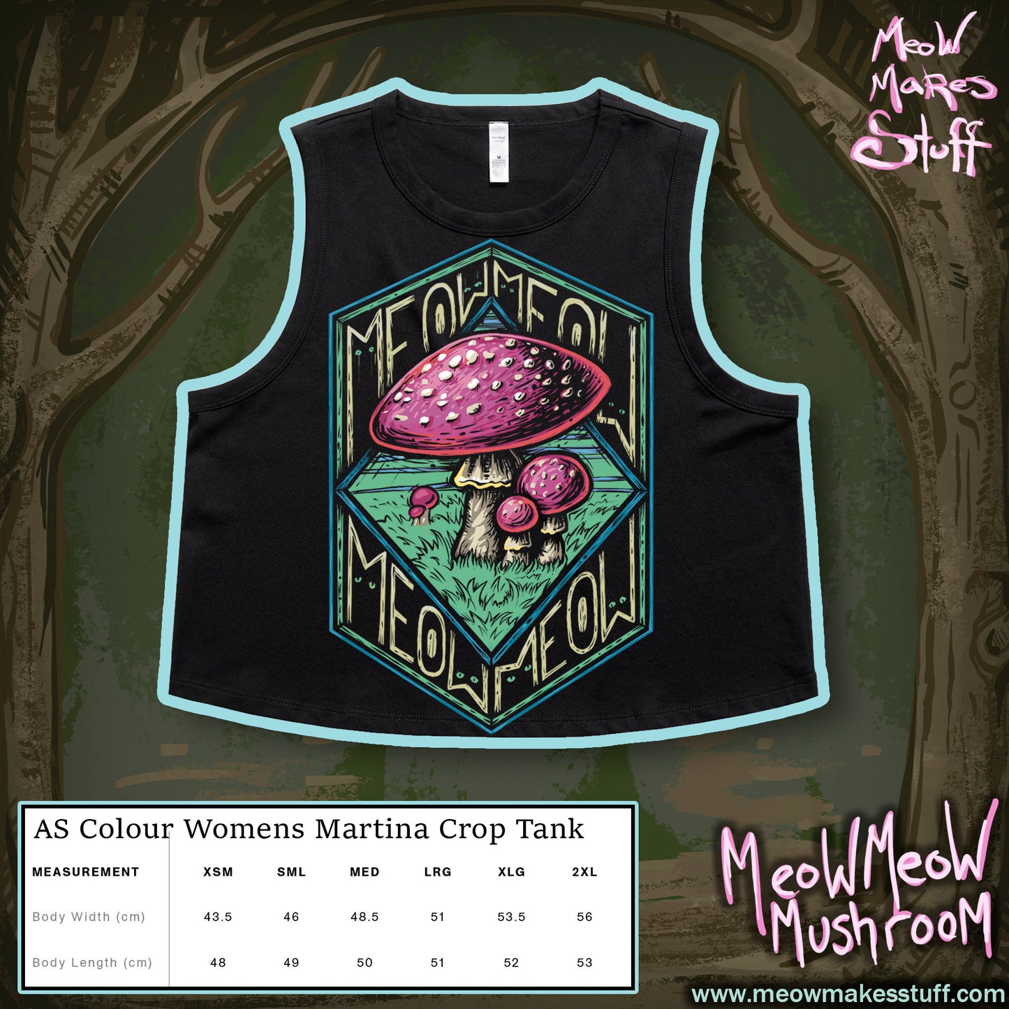 T-Shirt Meow Meow Mushroom