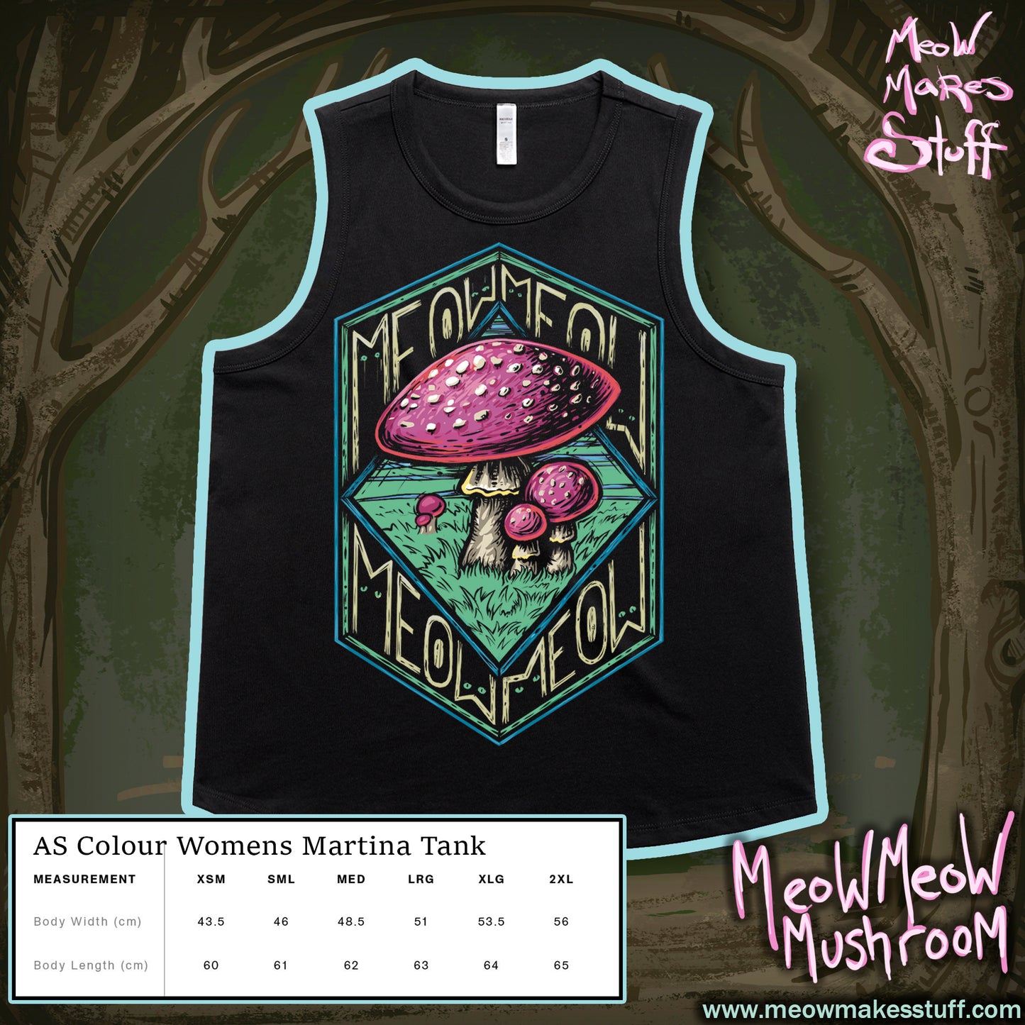 T-Shirt Meow Meow Mushroom