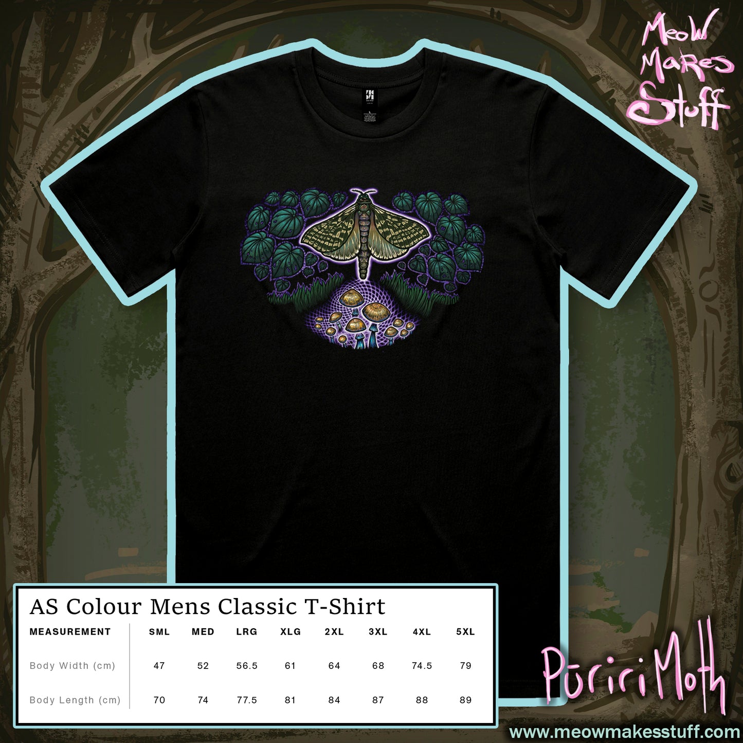 T-Shirt Puriri Moth