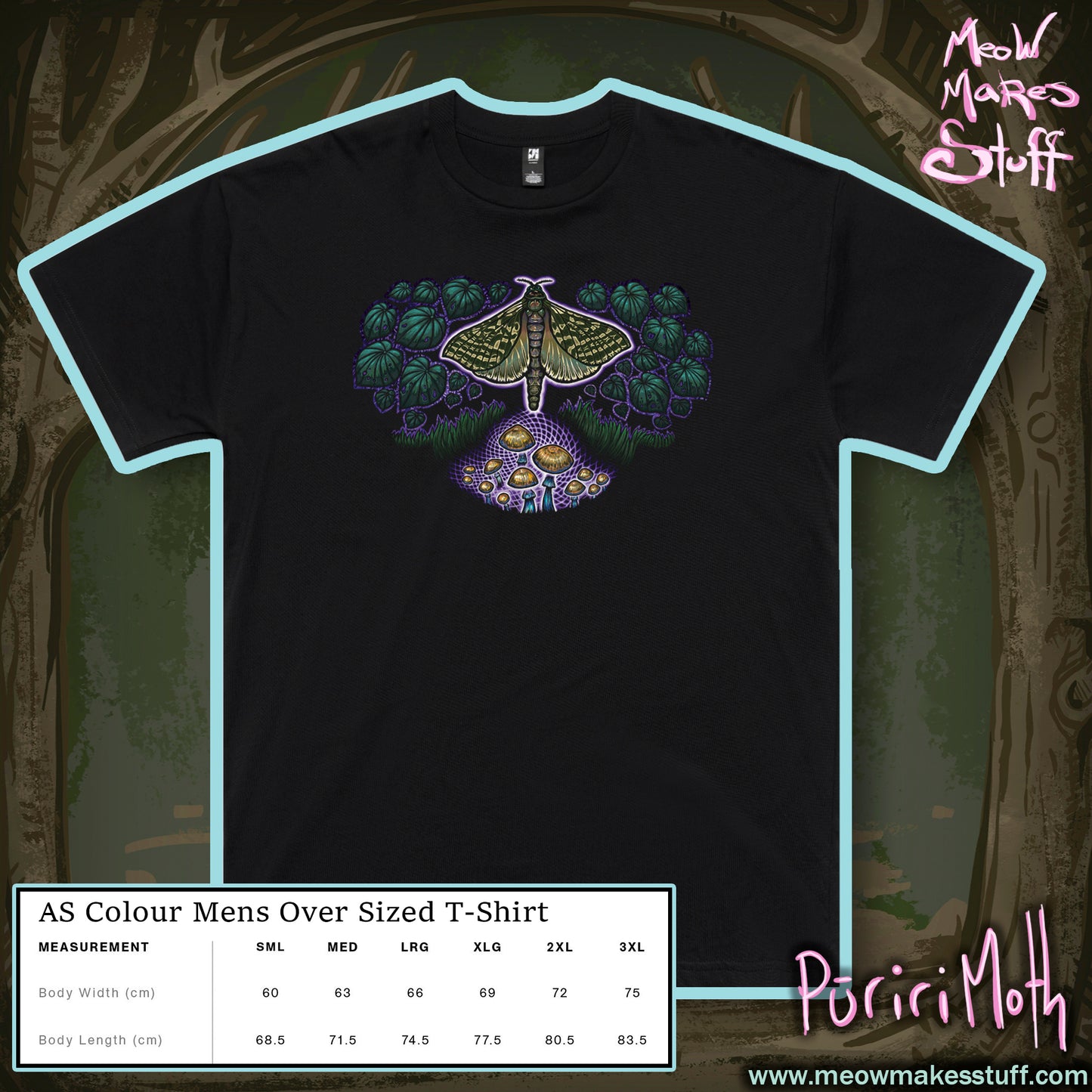 T-Shirt Puriri Moth