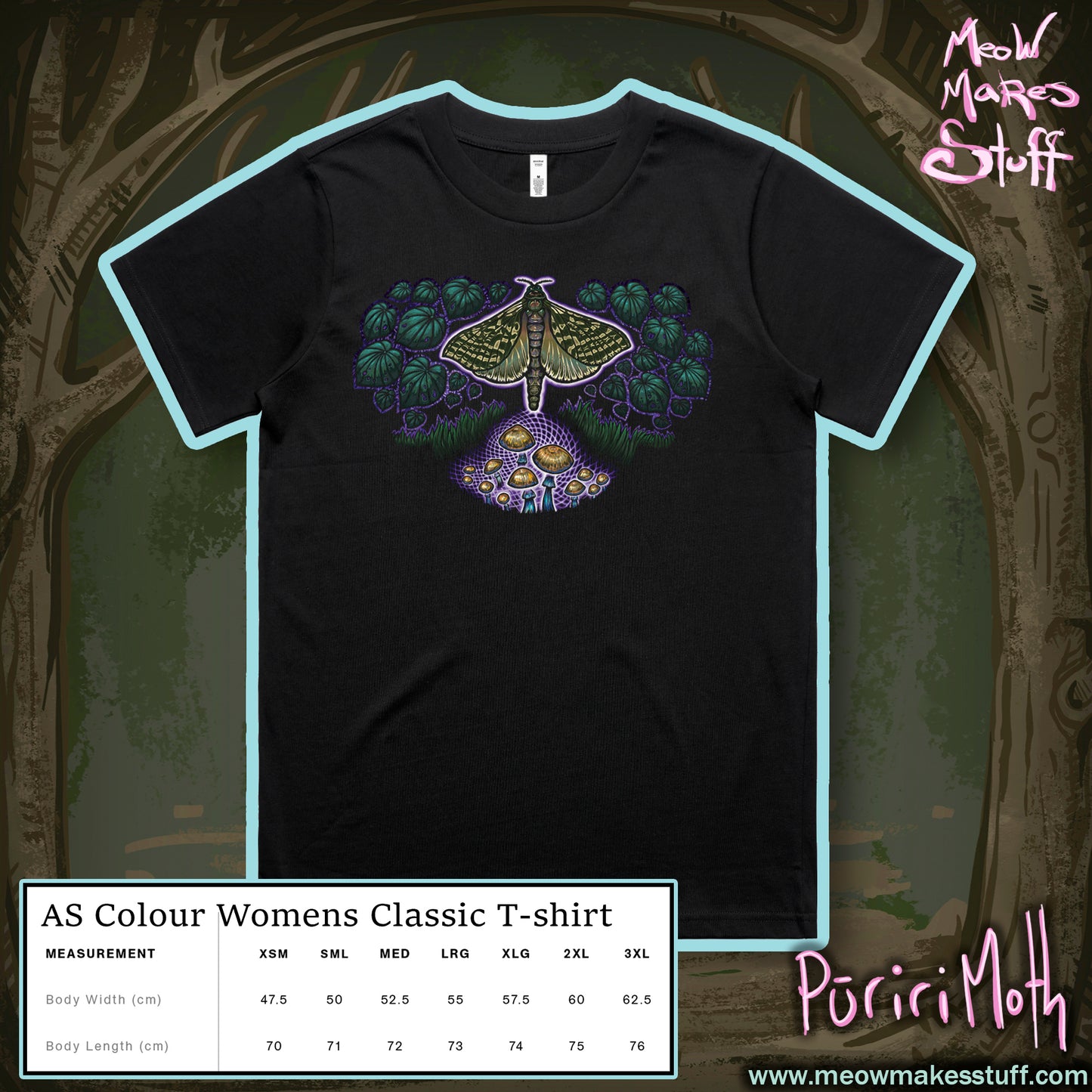 T-Shirt Puriri Moth