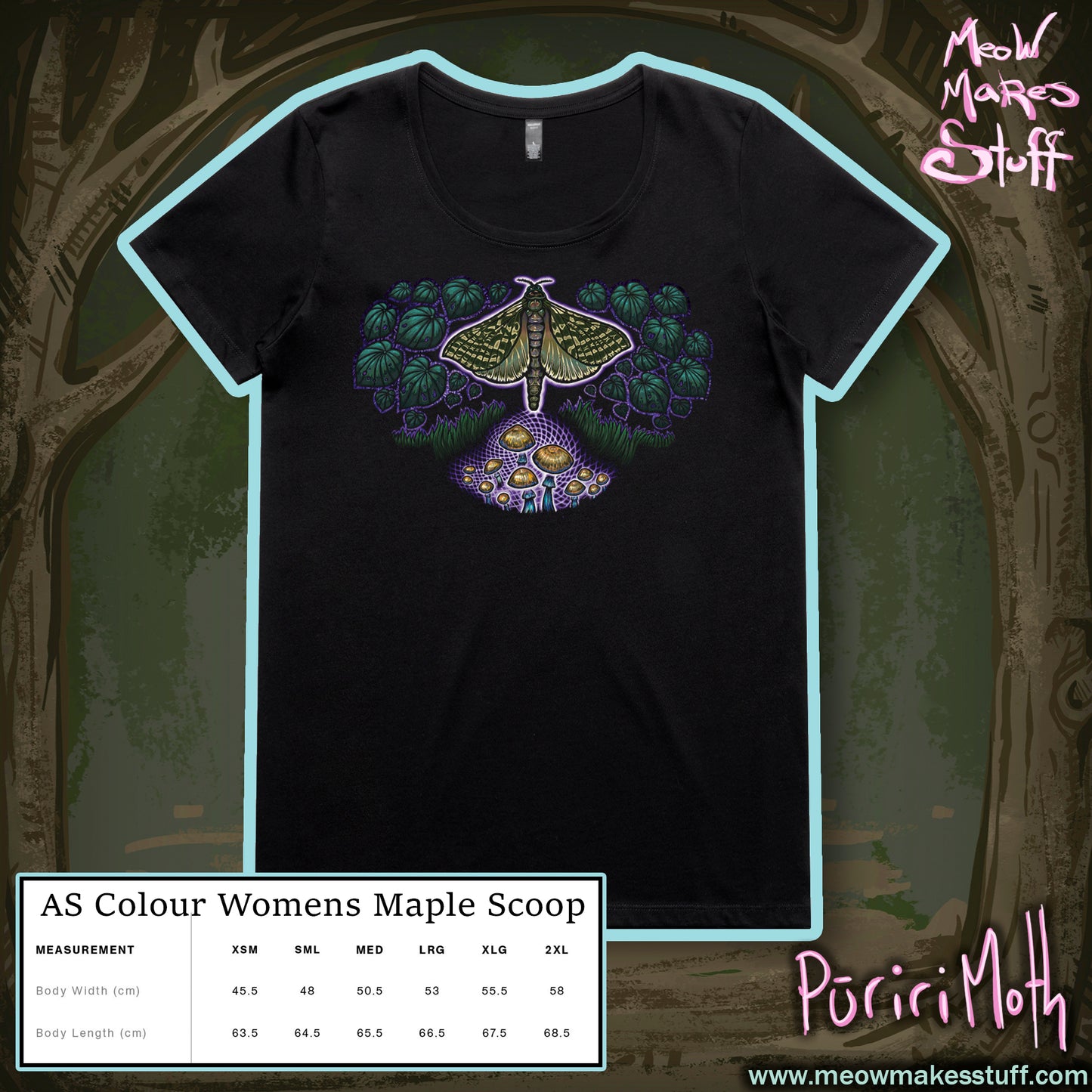 T-Shirt Puriri Moth
