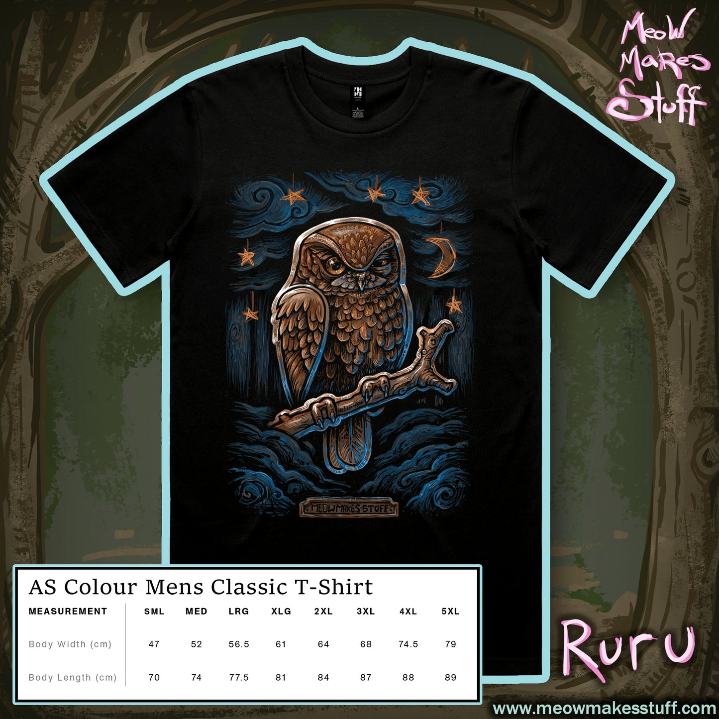 T-Shirt Ruru