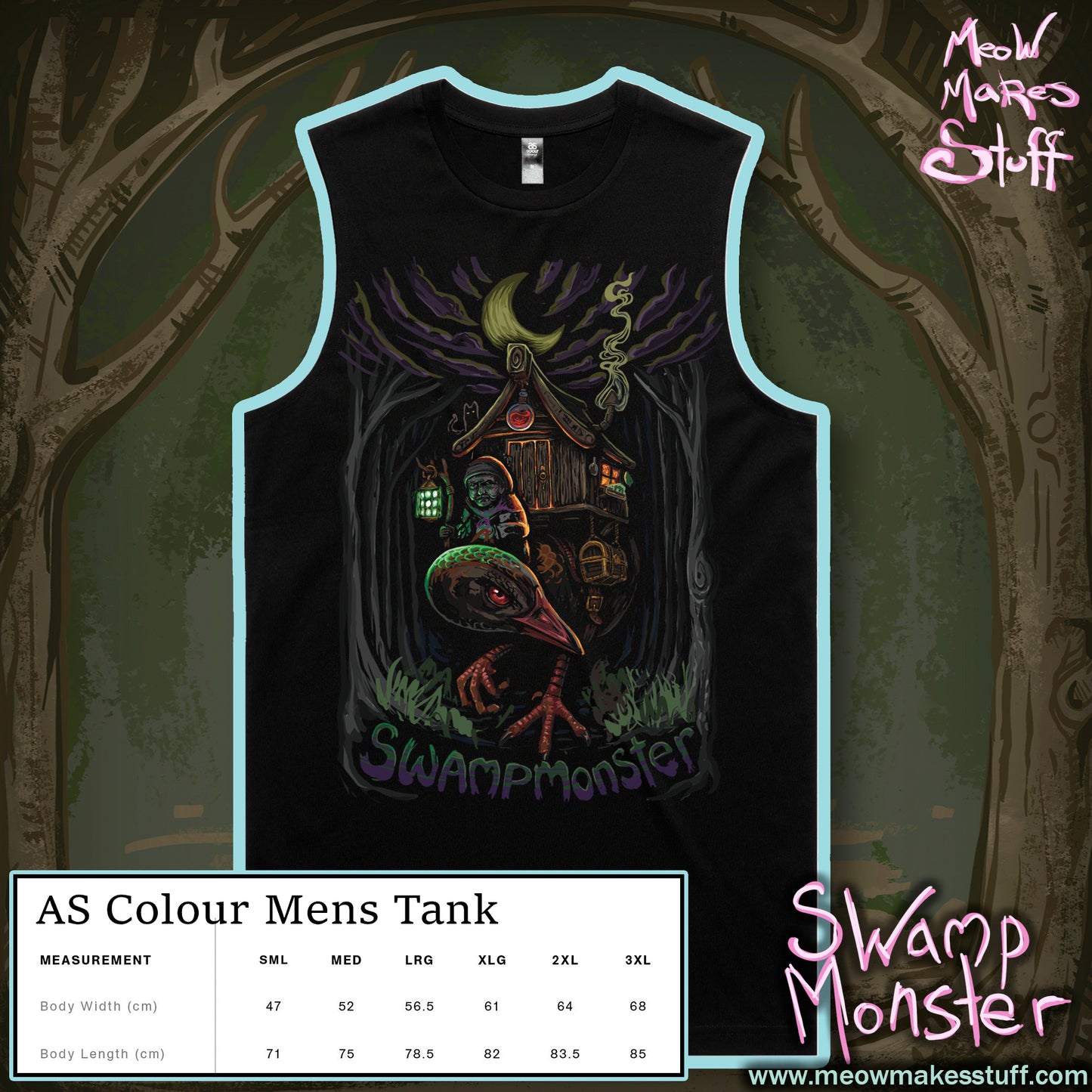 T-Shirt Swamp Monster