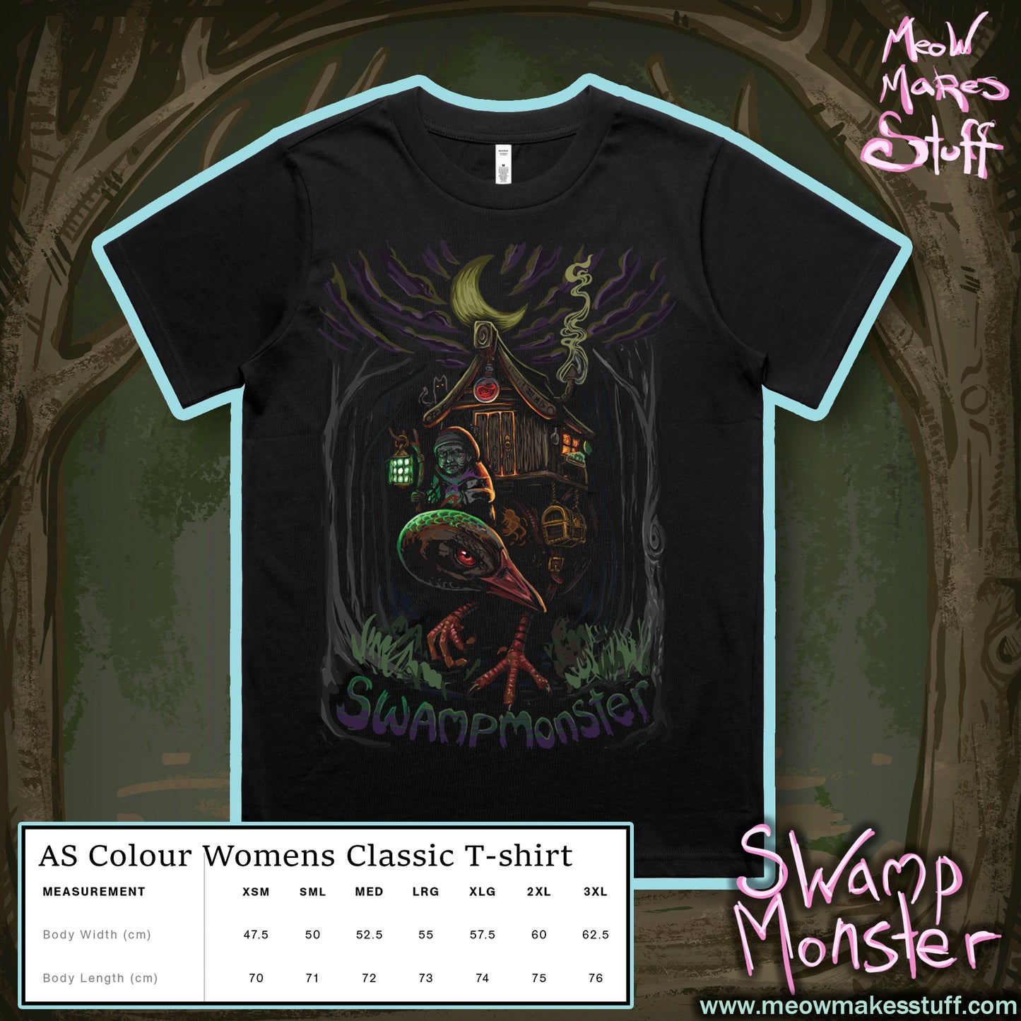 T-Shirt Swamp Monster