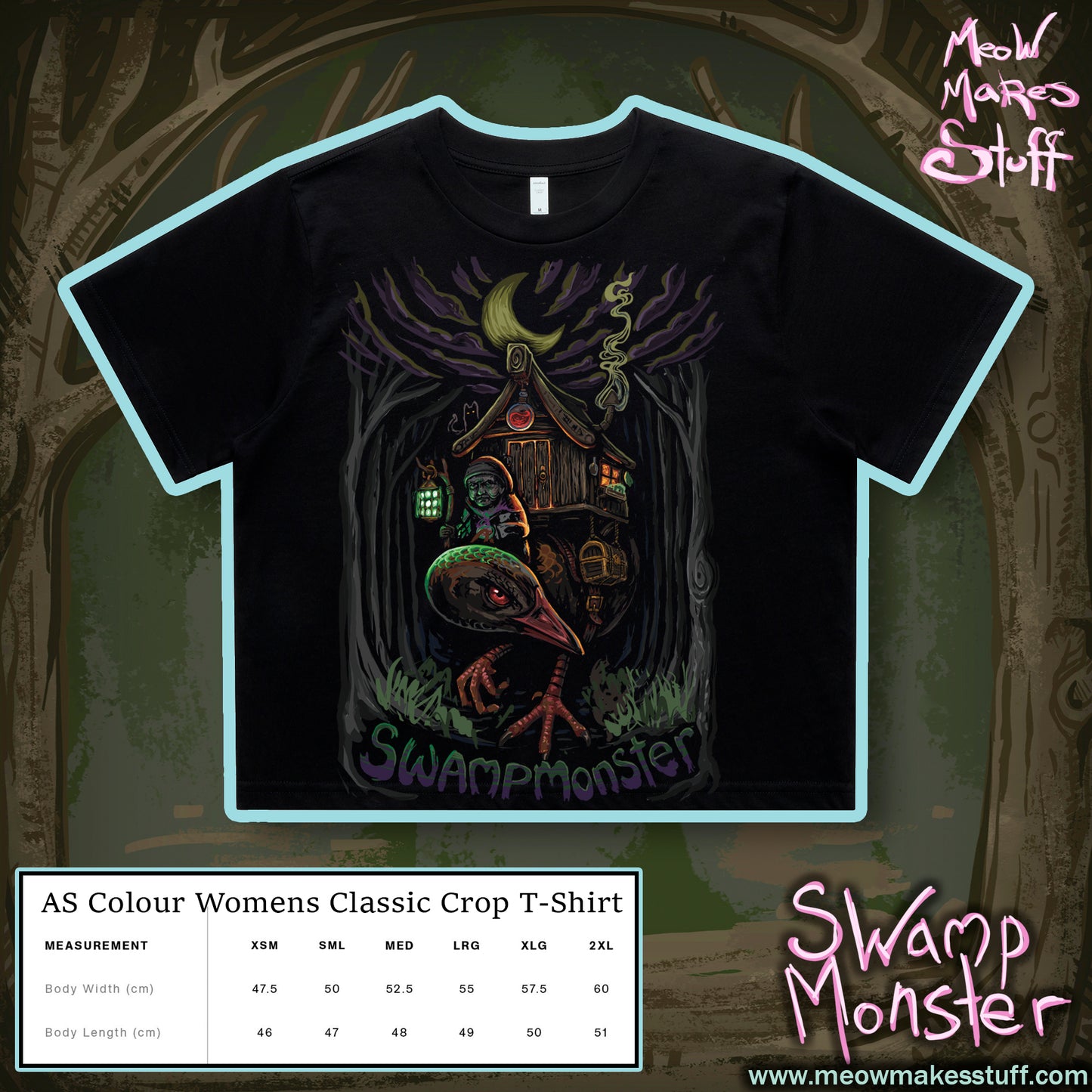 T-Shirt Swamp Monster