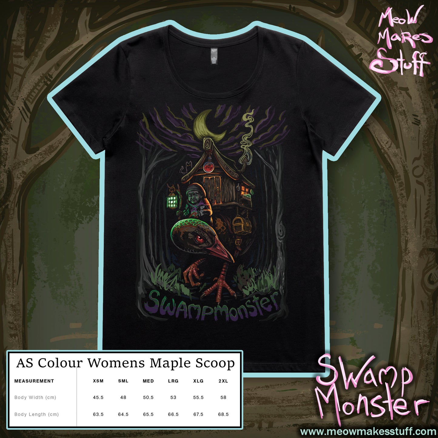 T-Shirt Swamp Monster