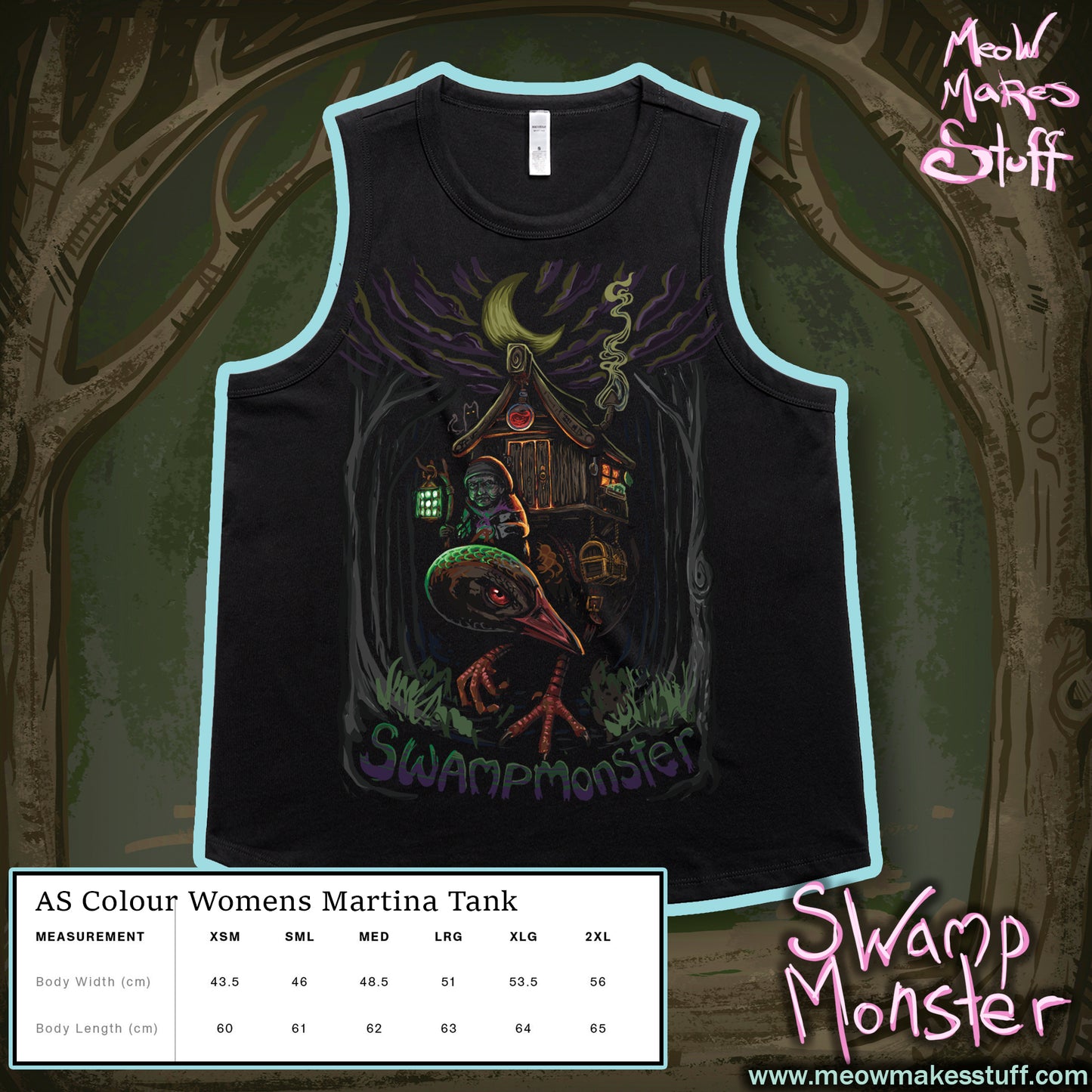 T-Shirt Swamp Monster