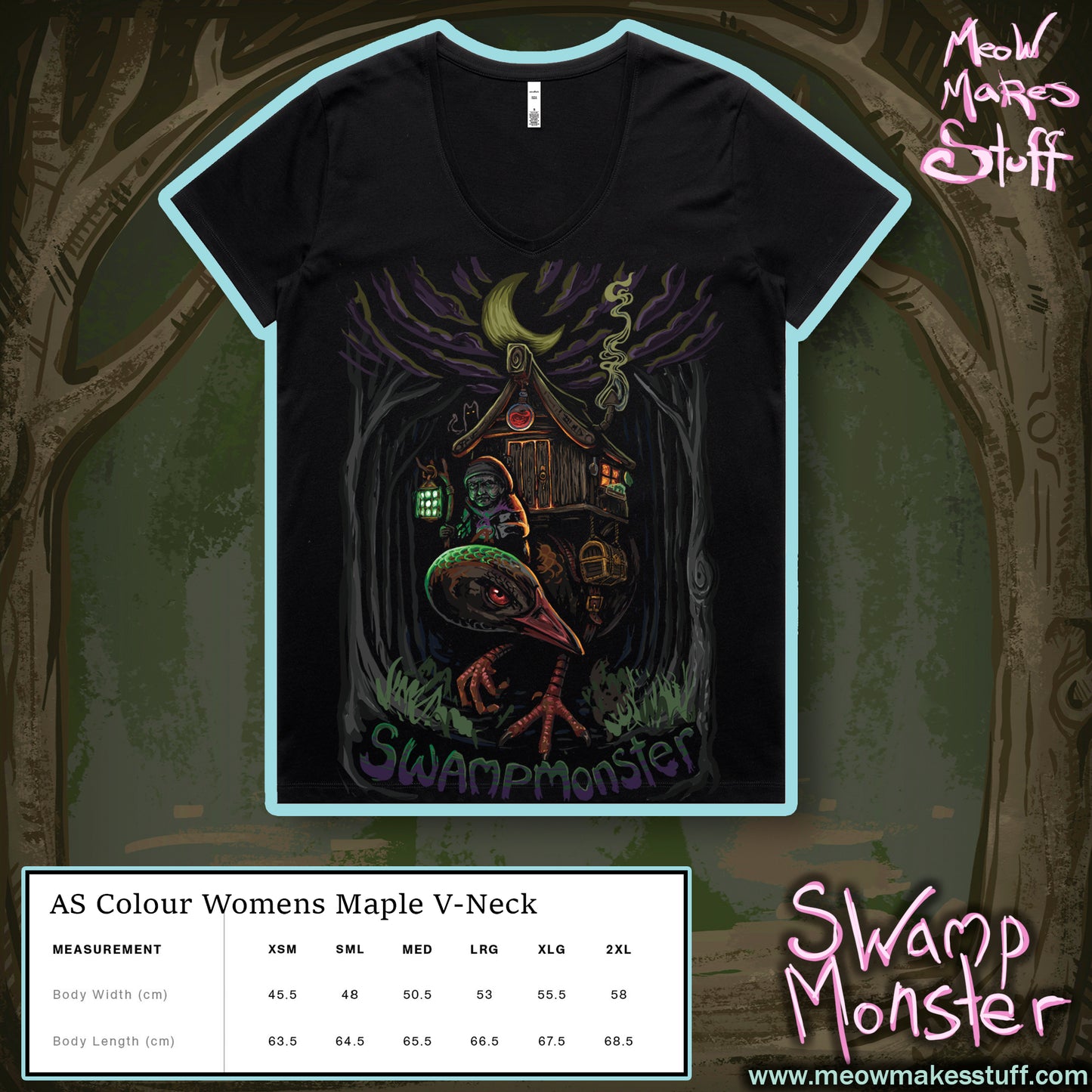 T-Shirt Swamp Monster